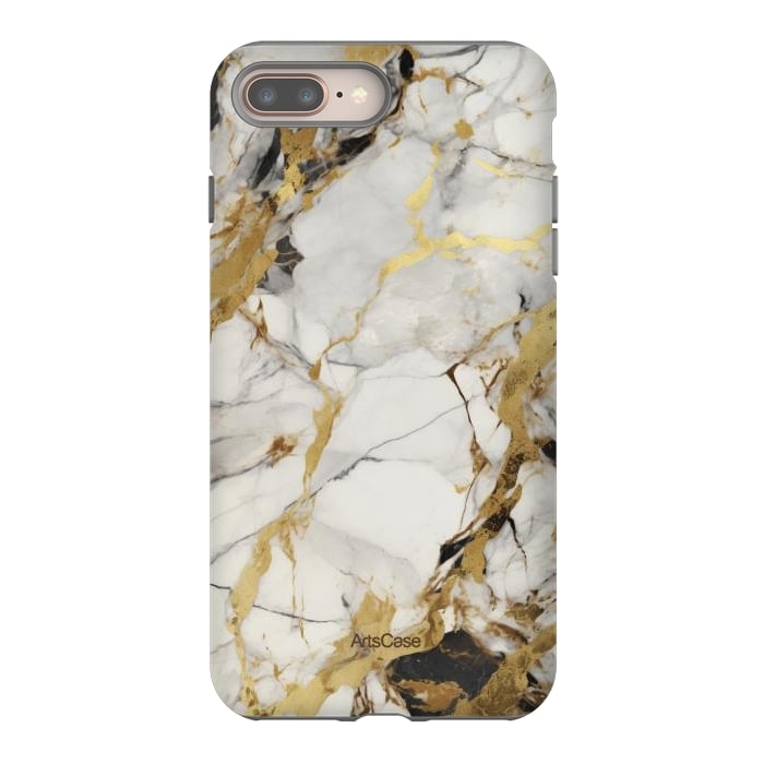 iPhone 8 plus StrongFit Gold dust by ArtsCase