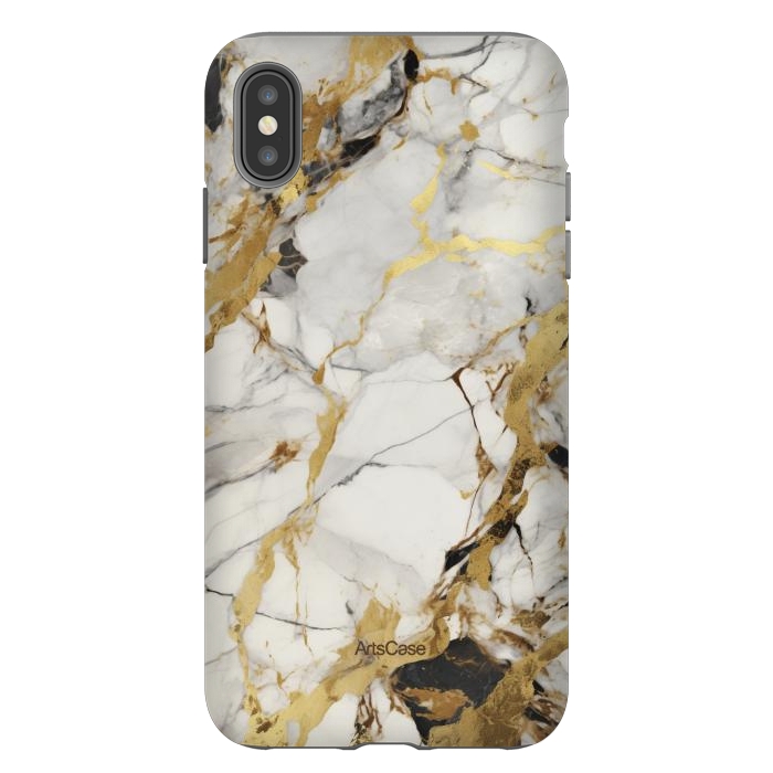 iPhone Xs Max StrongFit Gold dust by ArtsCase