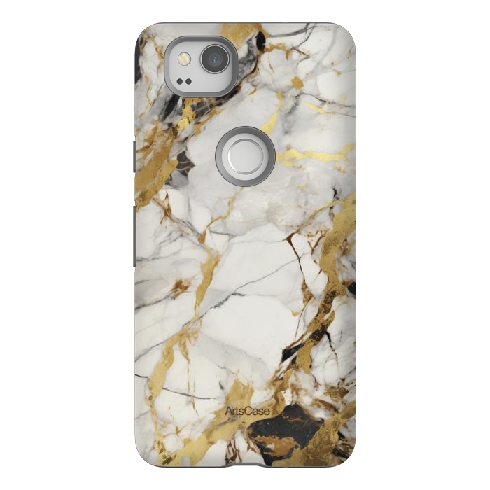 Pixel 2 StrongFit Gold dust by ArtsCase