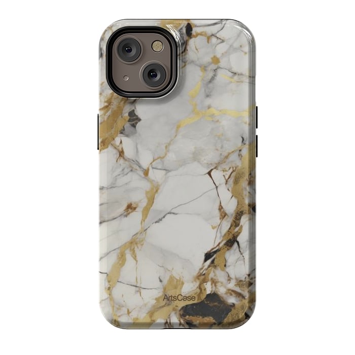 iPhone 14 StrongFit Gold dust by ArtsCase