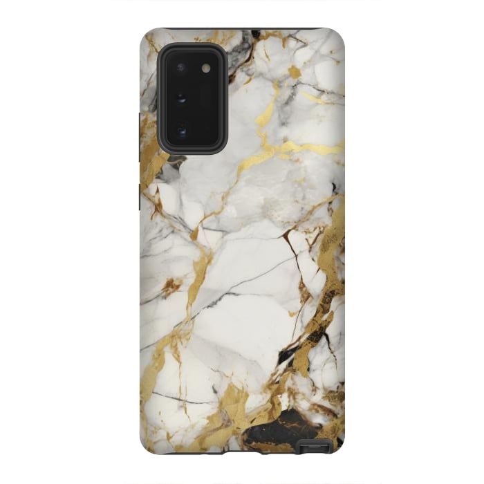 Galaxy Note 20 StrongFit Gold dust by ArtsCase