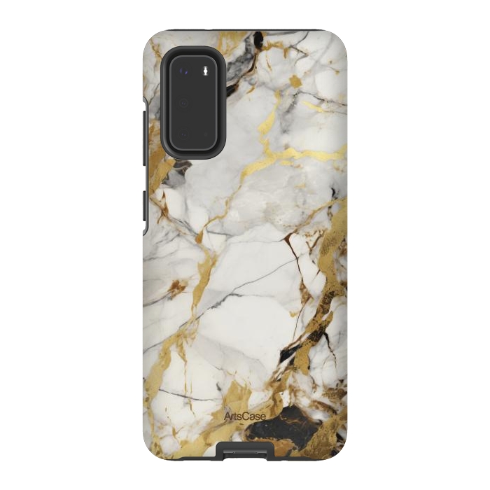 Galaxy S20 StrongFit Gold dust by ArtsCase