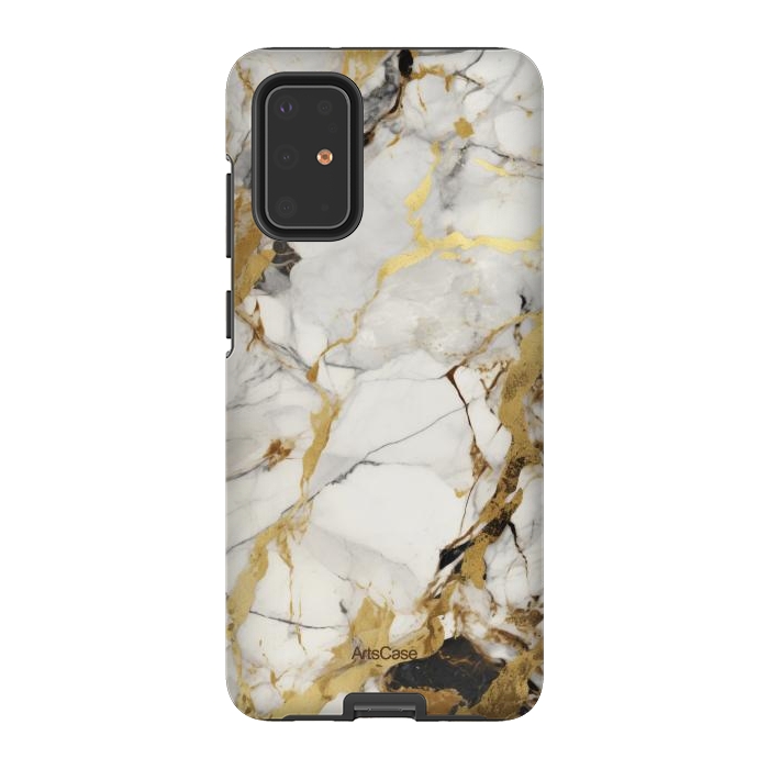 Galaxy S20 Plus StrongFit Gold dust by ArtsCase