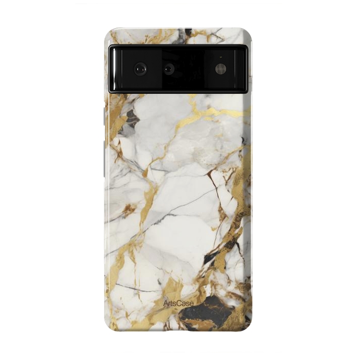 Pixel 6 StrongFit Gold dust by ArtsCase