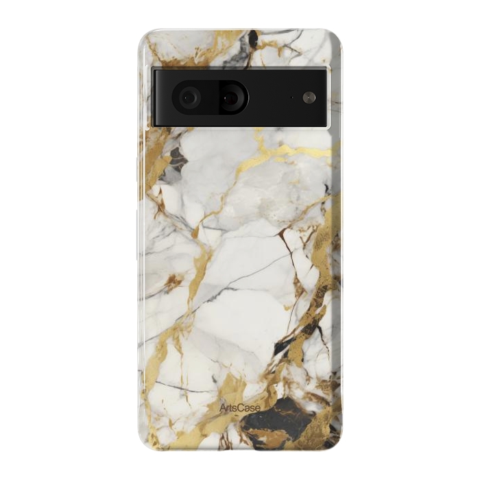 Pixel 7 StrongFit Gold dust by ArtsCase
