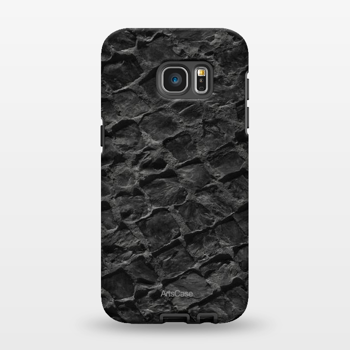 Galaxy S7 EDGE StrongFit River Rock by ArtsCase