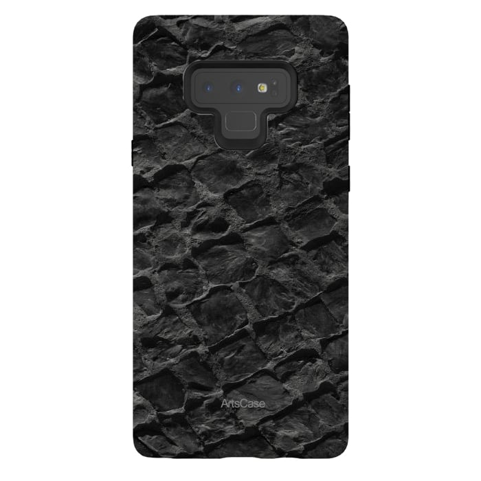 Galaxy Note 9 StrongFit River Rock by ArtsCase