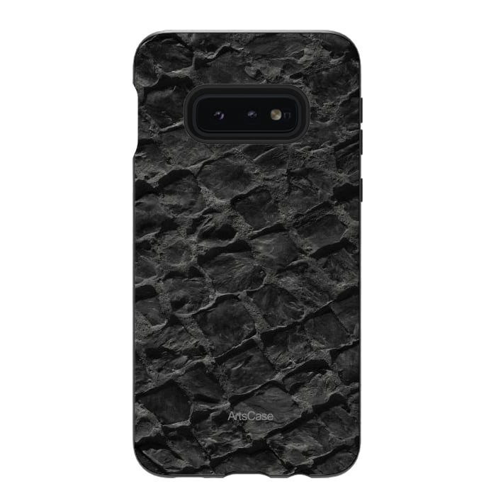 Galaxy S10e StrongFit River Rock by ArtsCase