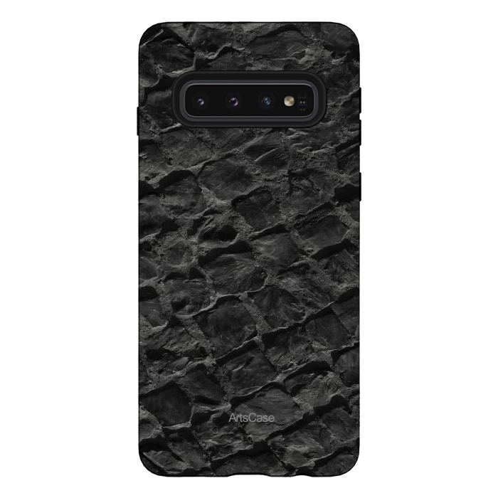 Galaxy S10 StrongFit River Rock by ArtsCase