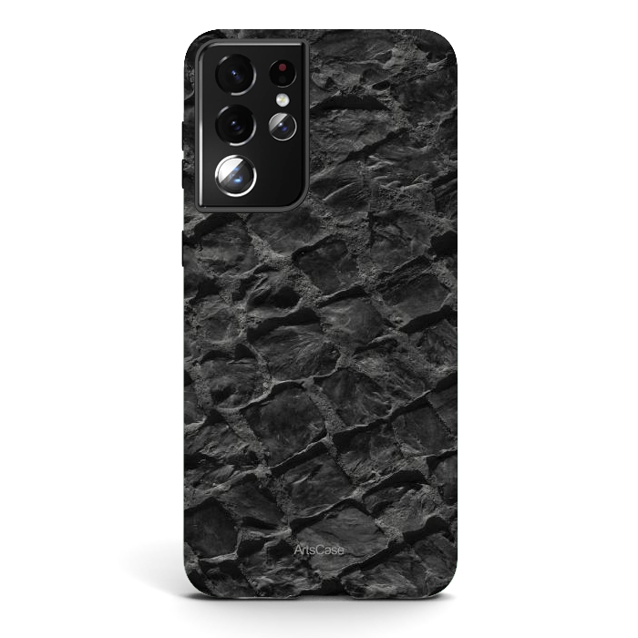 Galaxy S21 ultra StrongFit River Rock by ArtsCase