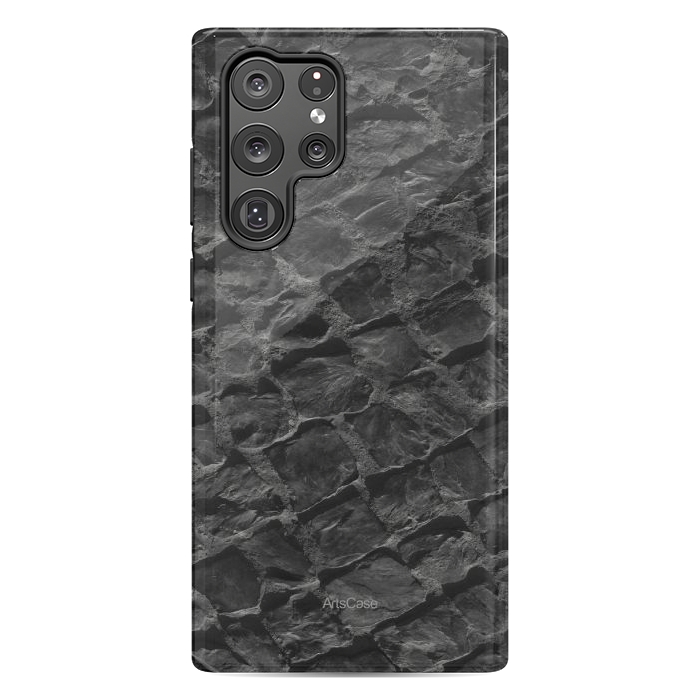 Galaxy S22 Ultra StrongFit River Rock by ArtsCase