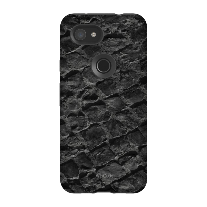 Pixel 3A StrongFit River Rock by ArtsCase