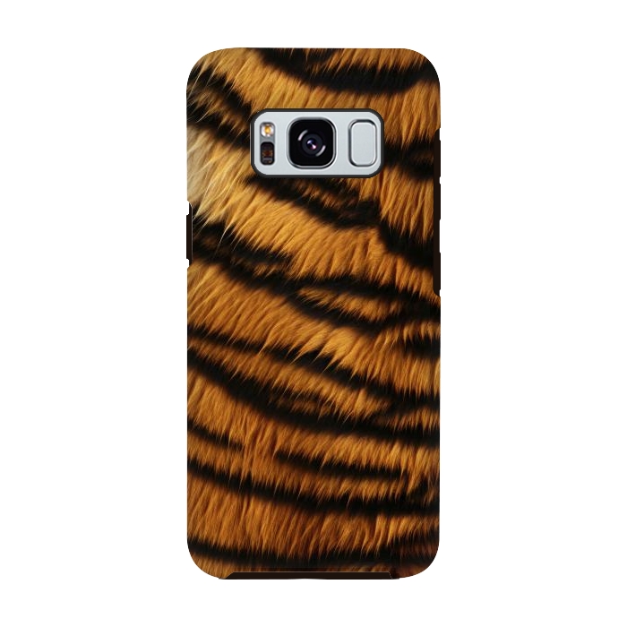 Galaxy S8 StrongFit Tiger Skin by ArtsCase
