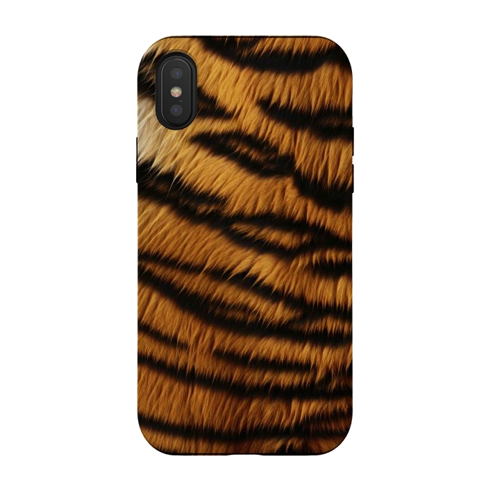 iPhone Xs / X StrongFit Tiger Skin by ArtsCase