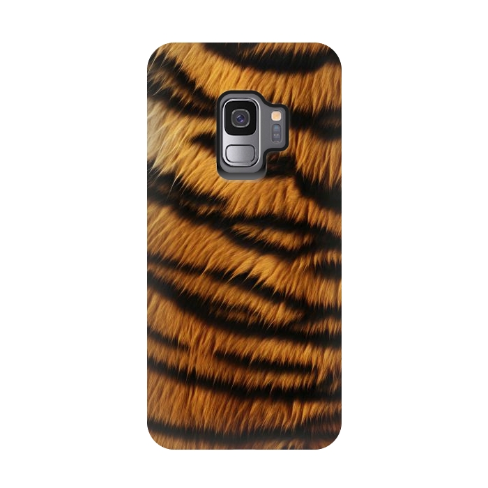 Galaxy S9 StrongFit Tiger Skin by ArtsCase