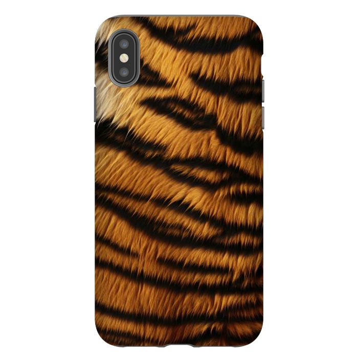 iPhone Xs Max StrongFit Tiger Skin by ArtsCase