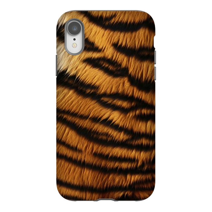 iPhone Xr StrongFit Tiger Skin by ArtsCase