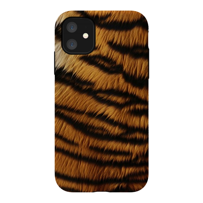 iPhone 11 StrongFit Tiger Skin by ArtsCase