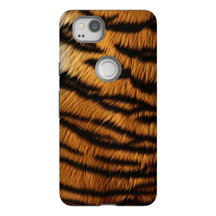 Pixel 2 StrongFit Tiger Skin by ArtsCase