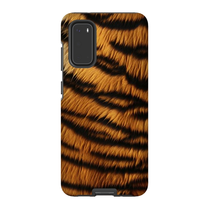 Galaxy S20 StrongFit Tiger Skin by ArtsCase