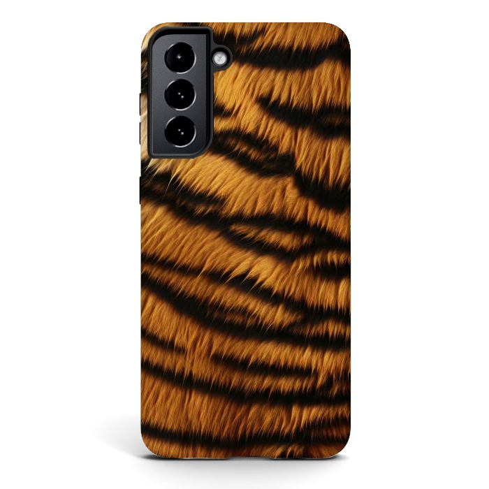 Galaxy S21 StrongFit Tiger Skin by ArtsCase