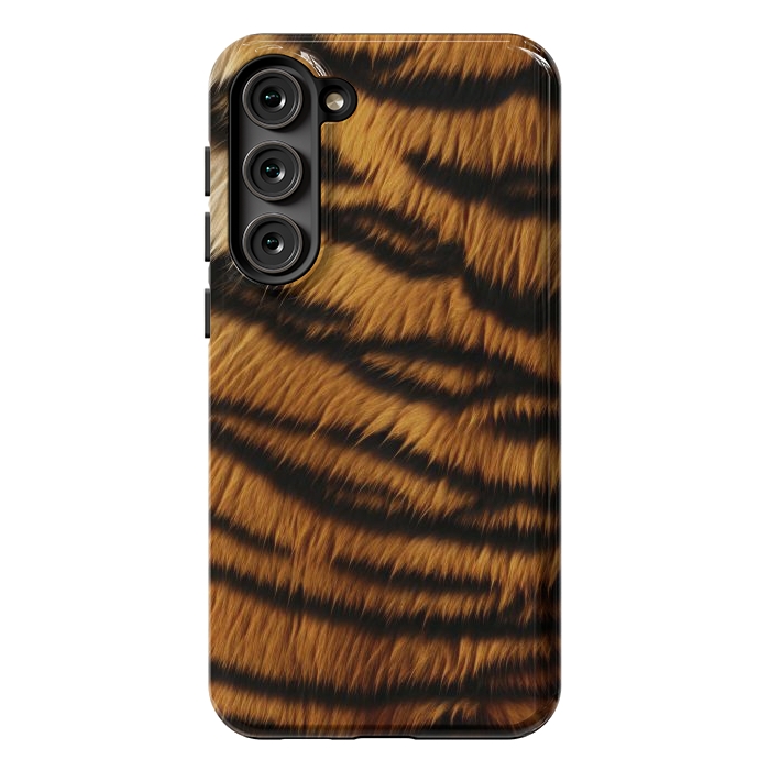 Galaxy S23 Plus StrongFit Tiger Skin by ArtsCase