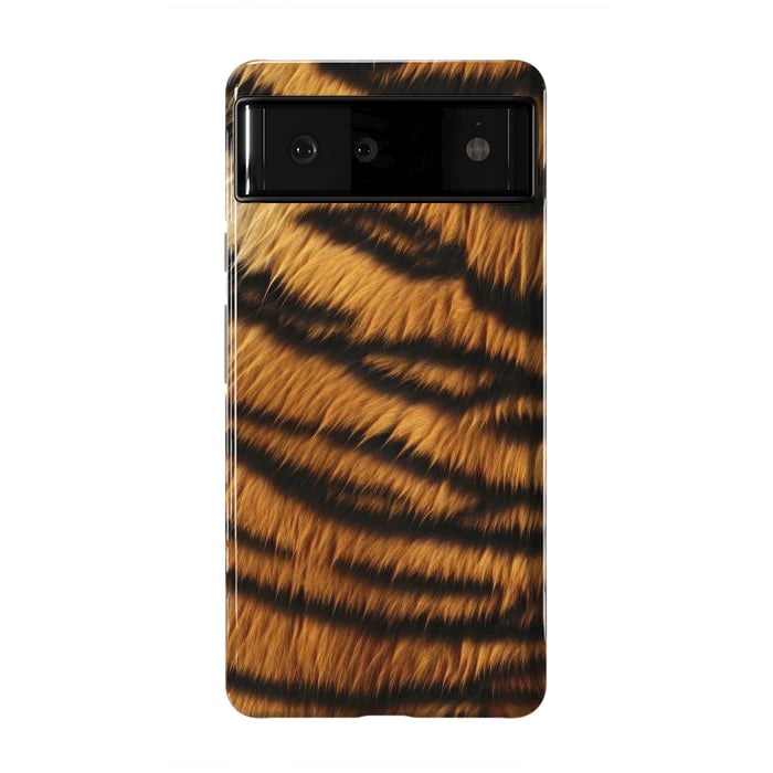 Pixel 6 StrongFit Tiger Skin by ArtsCase