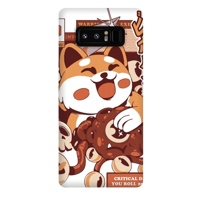 Galaxy Note 8 StrongFit Plush Beholder by Ilustrata