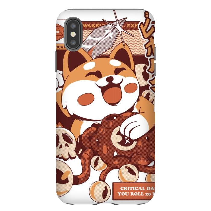 iPhone Xs Max StrongFit Plush Beholder by Ilustrata