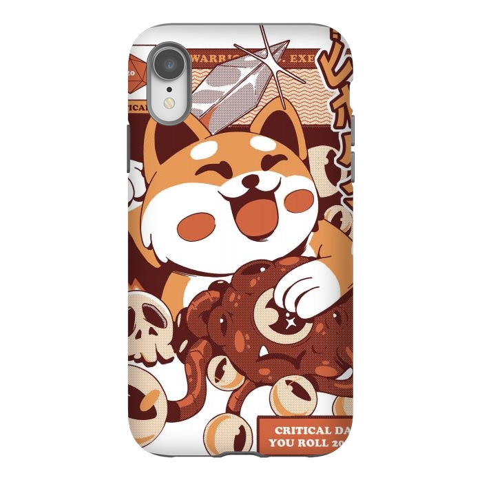 iPhone Xr StrongFit Plush Beholder by Ilustrata