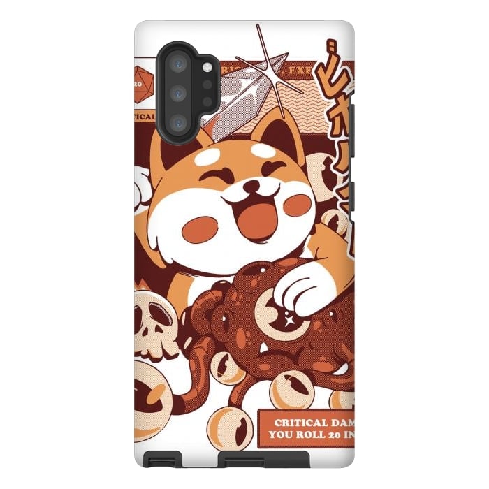 Galaxy Note 10 plus StrongFit Plush Beholder by Ilustrata
