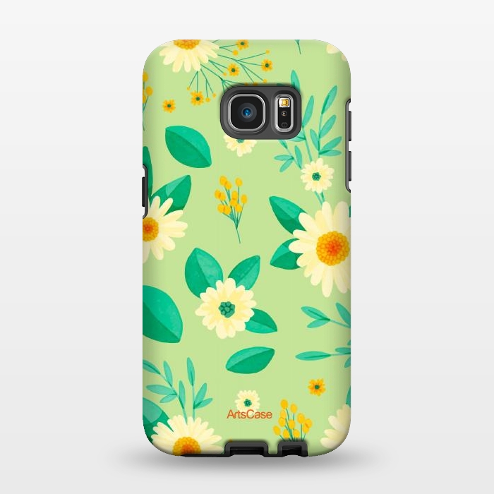 Galaxy S7 EDGE StrongFit Give Me Sunflowers by ArtsCase