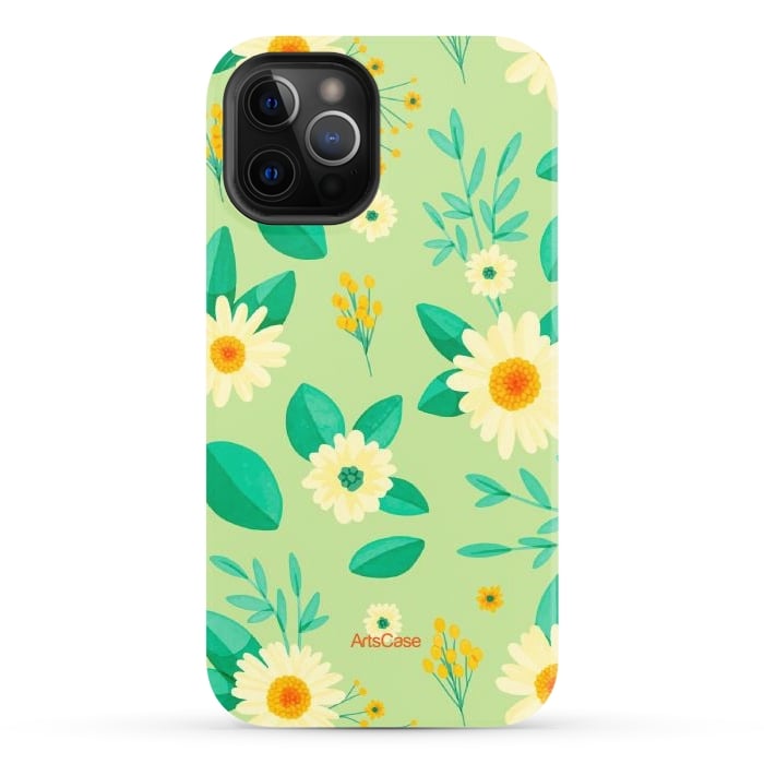iPhone 12 Pro StrongFit Give Me Sunflowers by ArtsCase