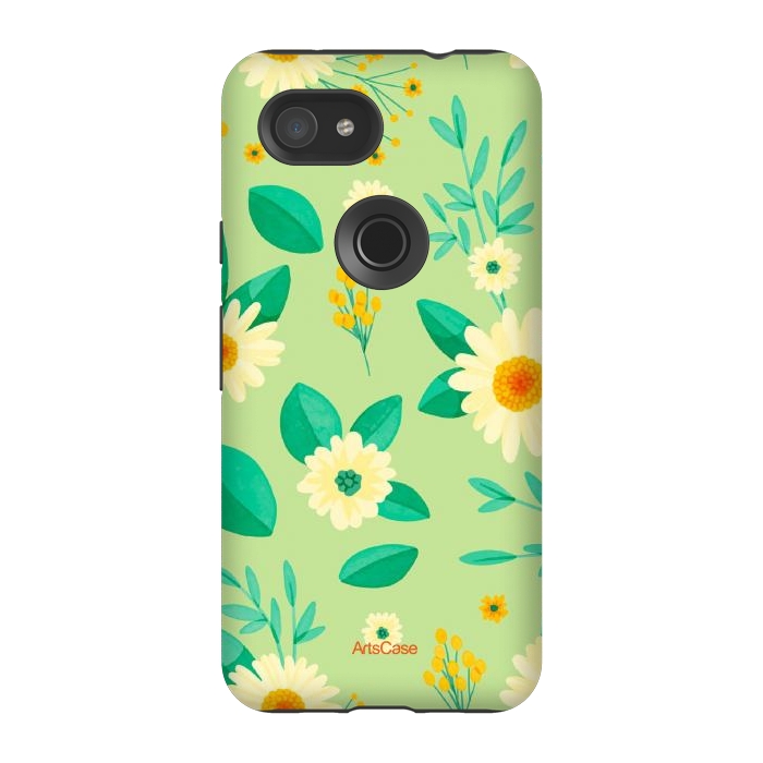 Pixel 3A StrongFit Give Me Sunflowers by ArtsCase