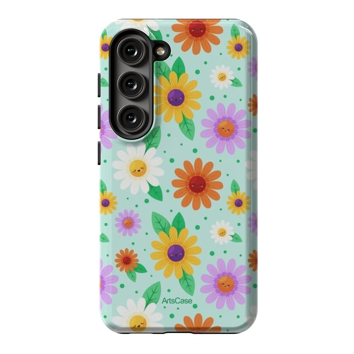 Galaxy S23 StrongFit Be Nice by ArtsCase