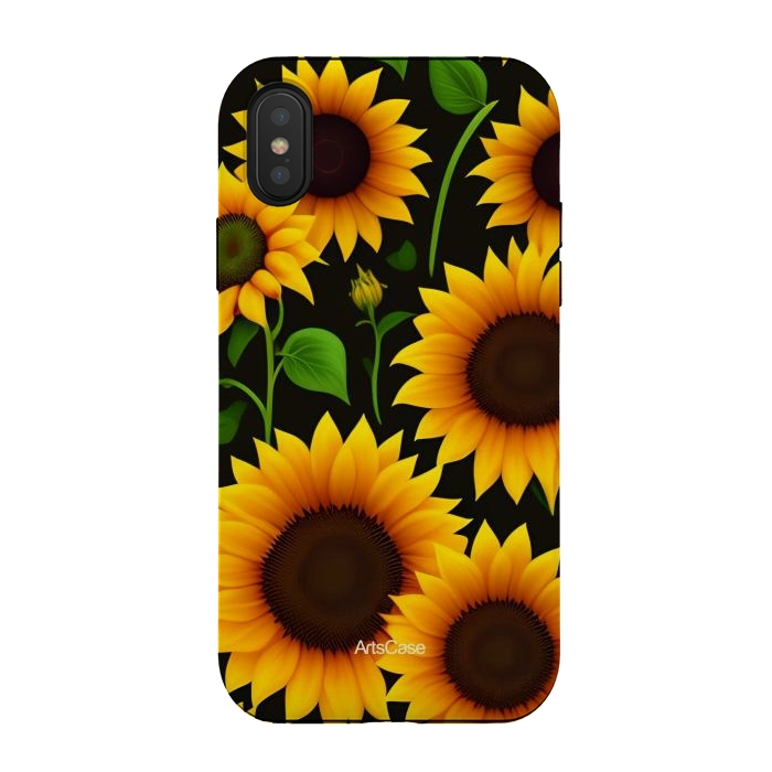 iPhone Xs / X StrongFit Girasoles Magicos by ArtsCase