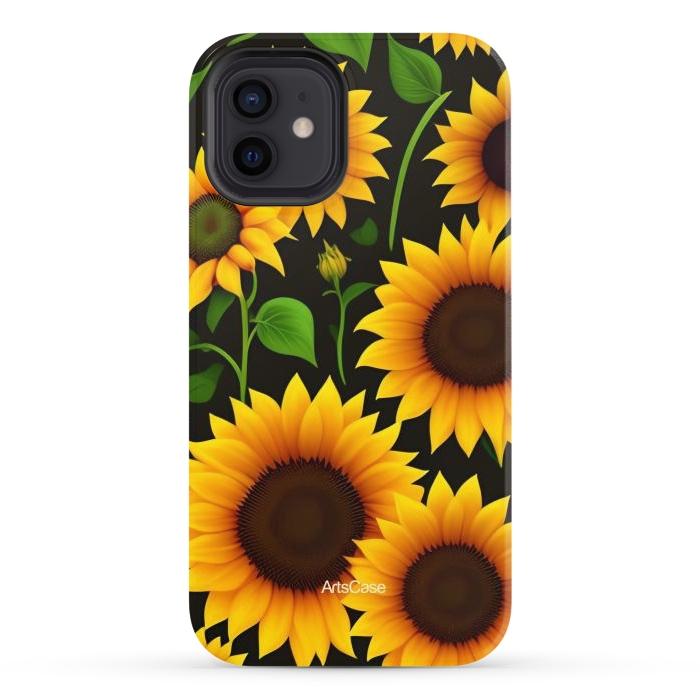 iPhone 12 StrongFit Girasoles Magicos by ArtsCase
