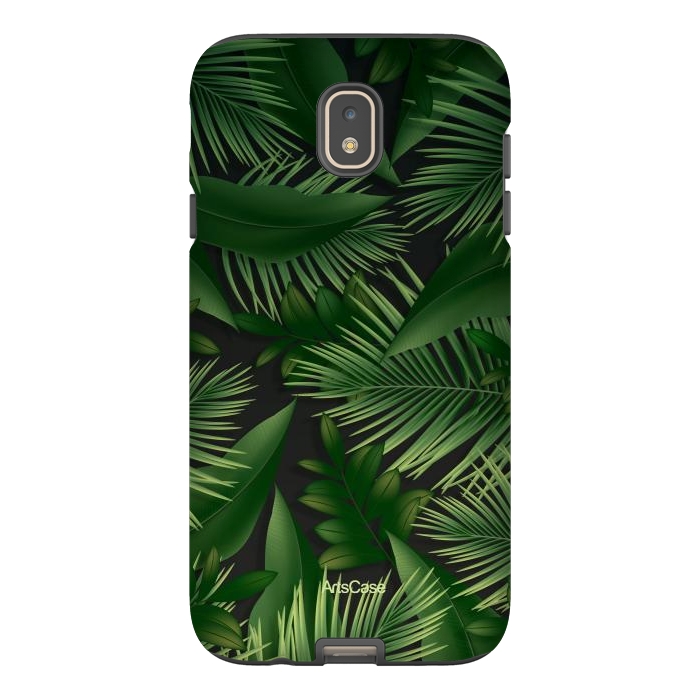 Galaxy J7 StrongFit Tropical Leaves Garden by ArtsCase