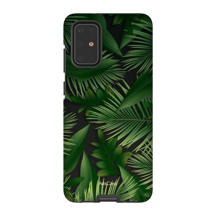Galaxy S20 Plus StrongFit Tropical Leaves Garden by ArtsCase