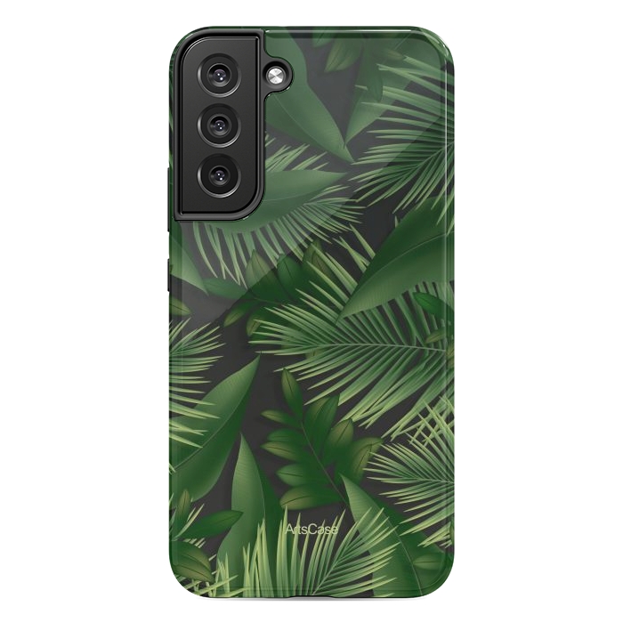 Galaxy S22 plus StrongFit Tropical Leaves Garden by ArtsCase