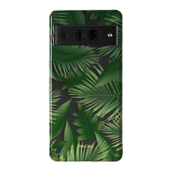 Pixel 7 Pro StrongFit Tropical Leaves Garden by ArtsCase