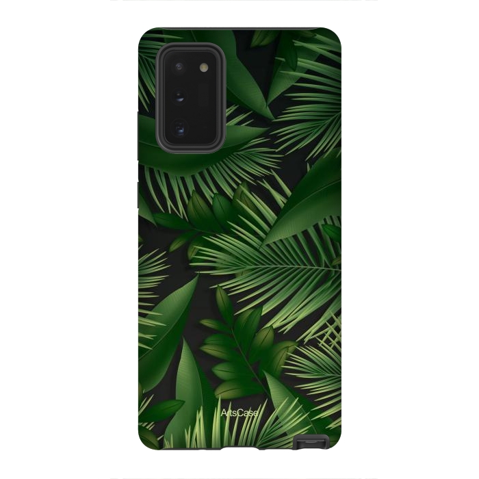 Galaxy Note 20 StrongFit Tropical Leaves I by ArtsCase