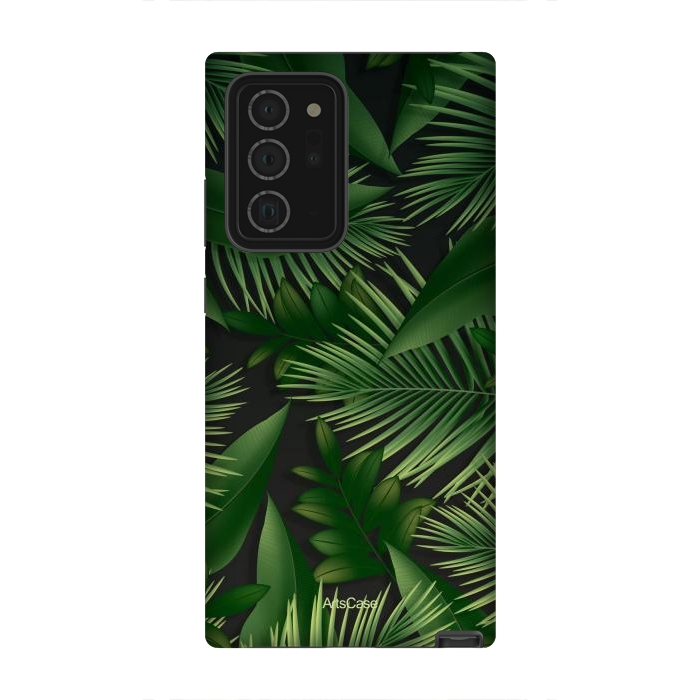 Galaxy Note 20 Ultra StrongFit Tropical Leaves I by ArtsCase