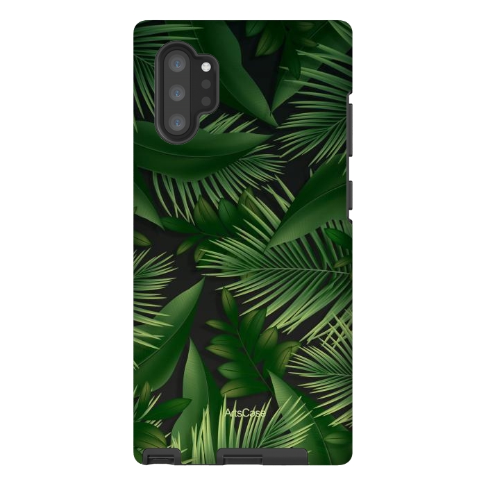Galaxy Note 10 plus StrongFit Tropical Leaves I by ArtsCase