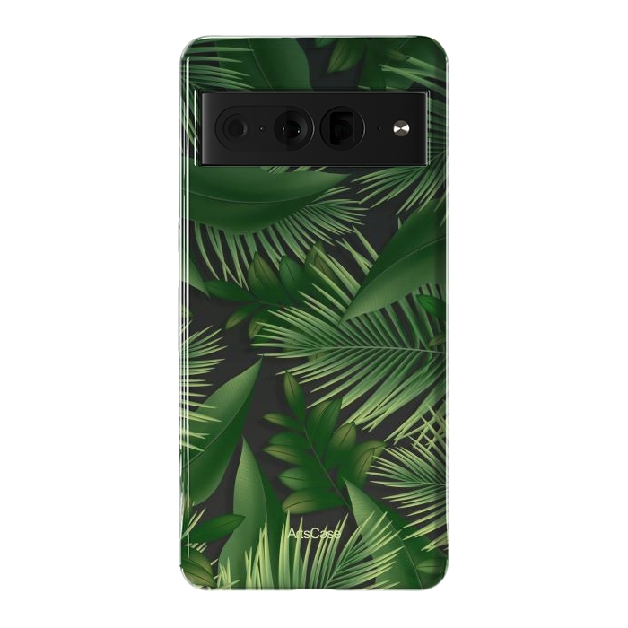 Pixel 7 Pro StrongFit Tropical Leaves I by ArtsCase