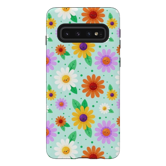 Galaxy S10 StrongFit Be Nice I by ArtsCase