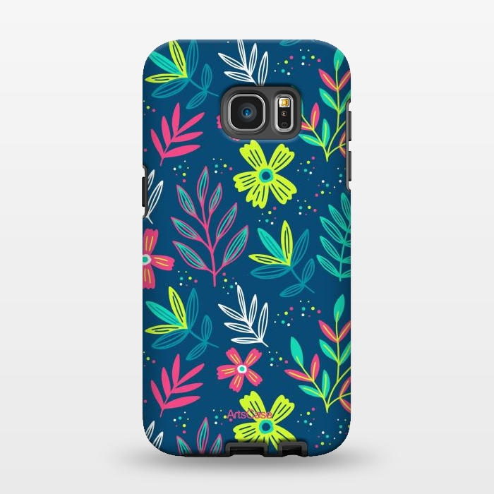 Galaxy S7 EDGE StrongFit WildFlowers 01 by ArtsCase