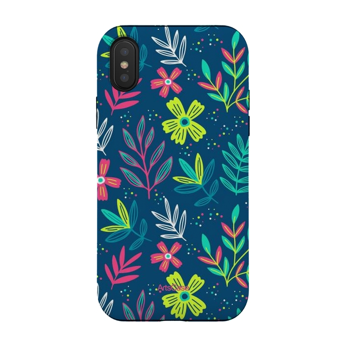 iPhone Xs / X StrongFit WildFlowers 01 by ArtsCase