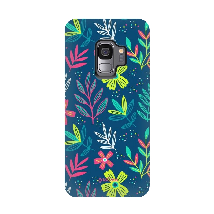 Galaxy S9 StrongFit WildFlowers 01 by ArtsCase