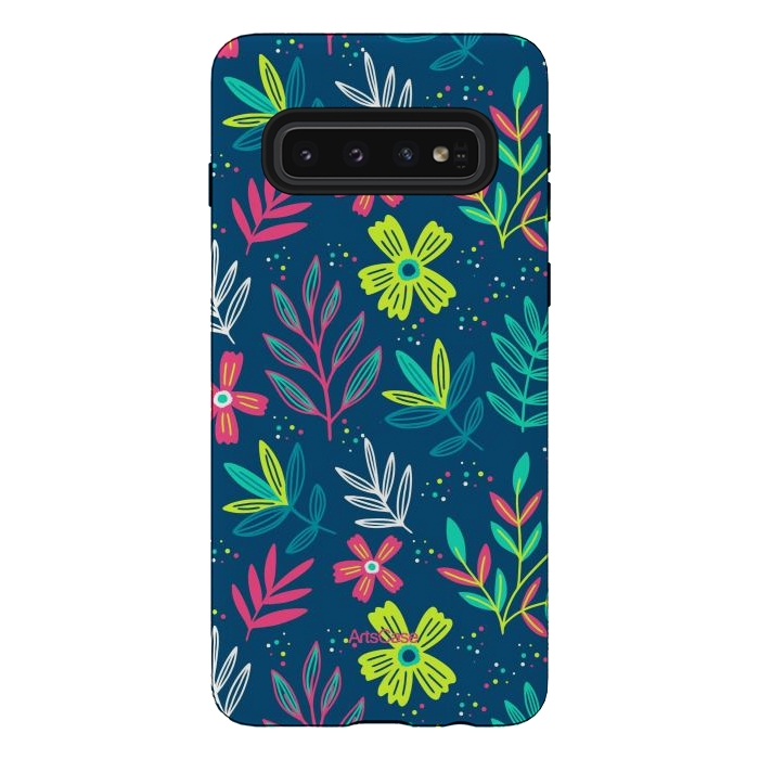 Galaxy S10 StrongFit WildFlowers 01 by ArtsCase